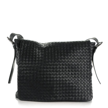 Bottega Veneta Nappa Intrecciato Messenger Bag Tourmaline 1 of 7