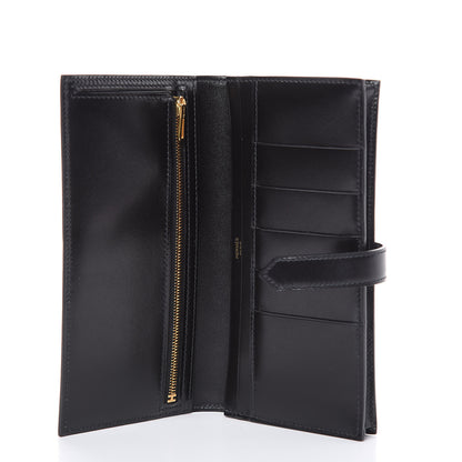 Hermes Box Bearn Gusset Wallet Black 5 of 6