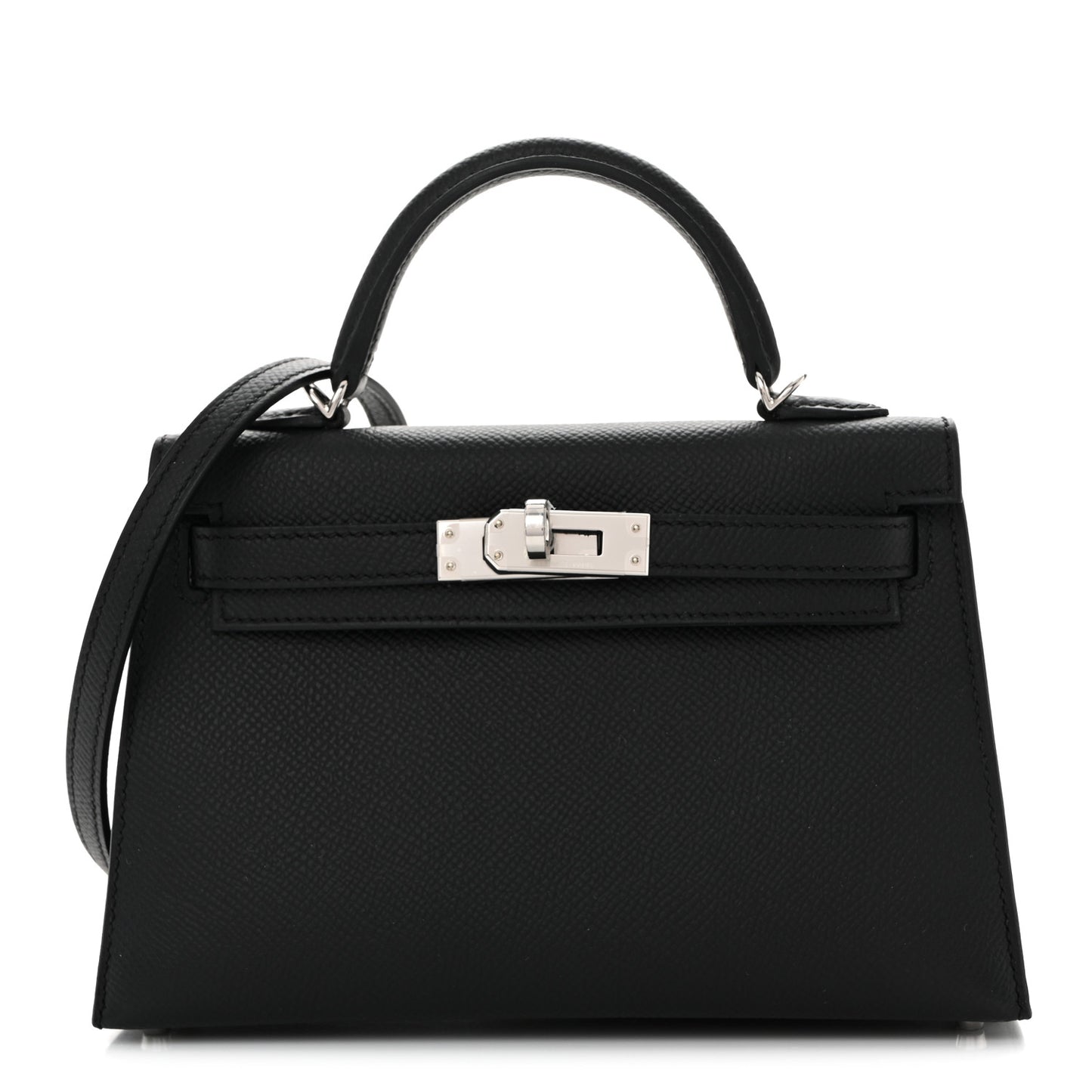 Epsom Mini Kelly Sellier 20 Black