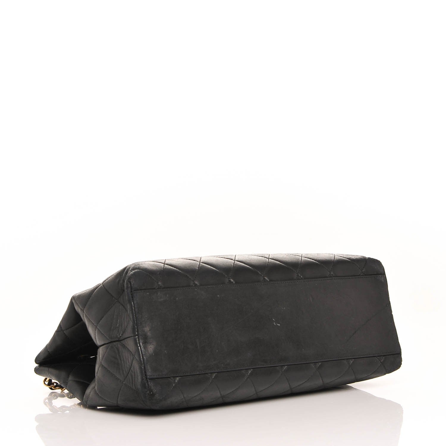 Chanel Lambskin Quilted Tote Black 4 of 7