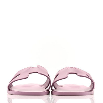 Hermes Calfskin Oran Sandals 40 Bruyère 3 of 9