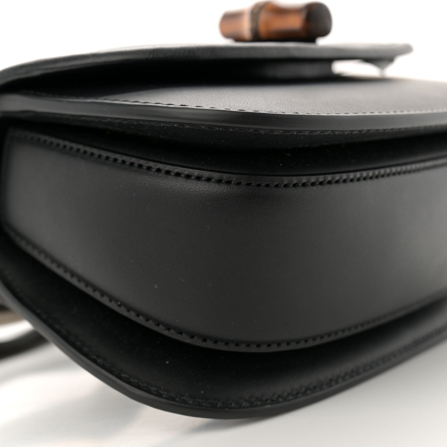 Calfskin Bamboo Mini 1947 Belt Bag 85 34  Black