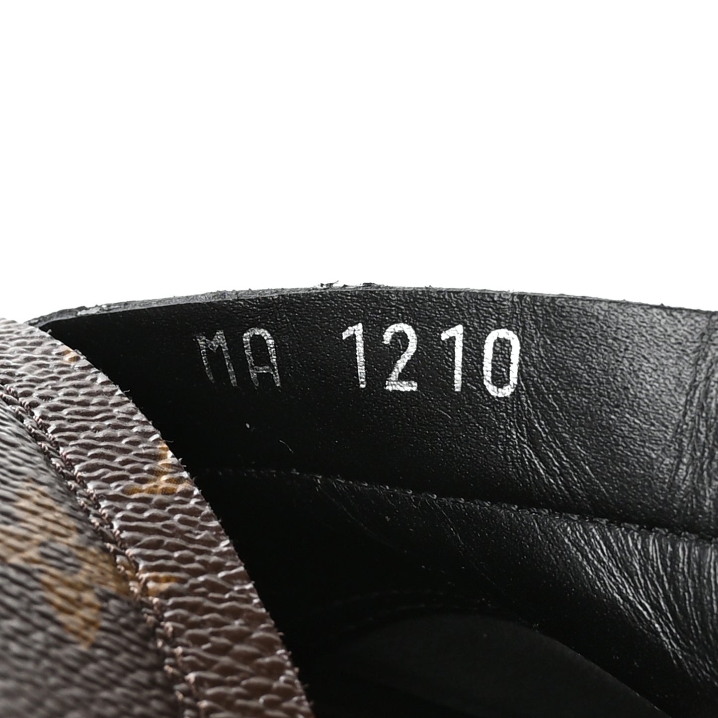 Patent Calfskin Monogram Star Trail Ankle Boots 41 Black