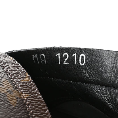 Louis Vuitton Patent Calfskin Monogram Star Trail Ankle Boots 41 Black 8 of 8