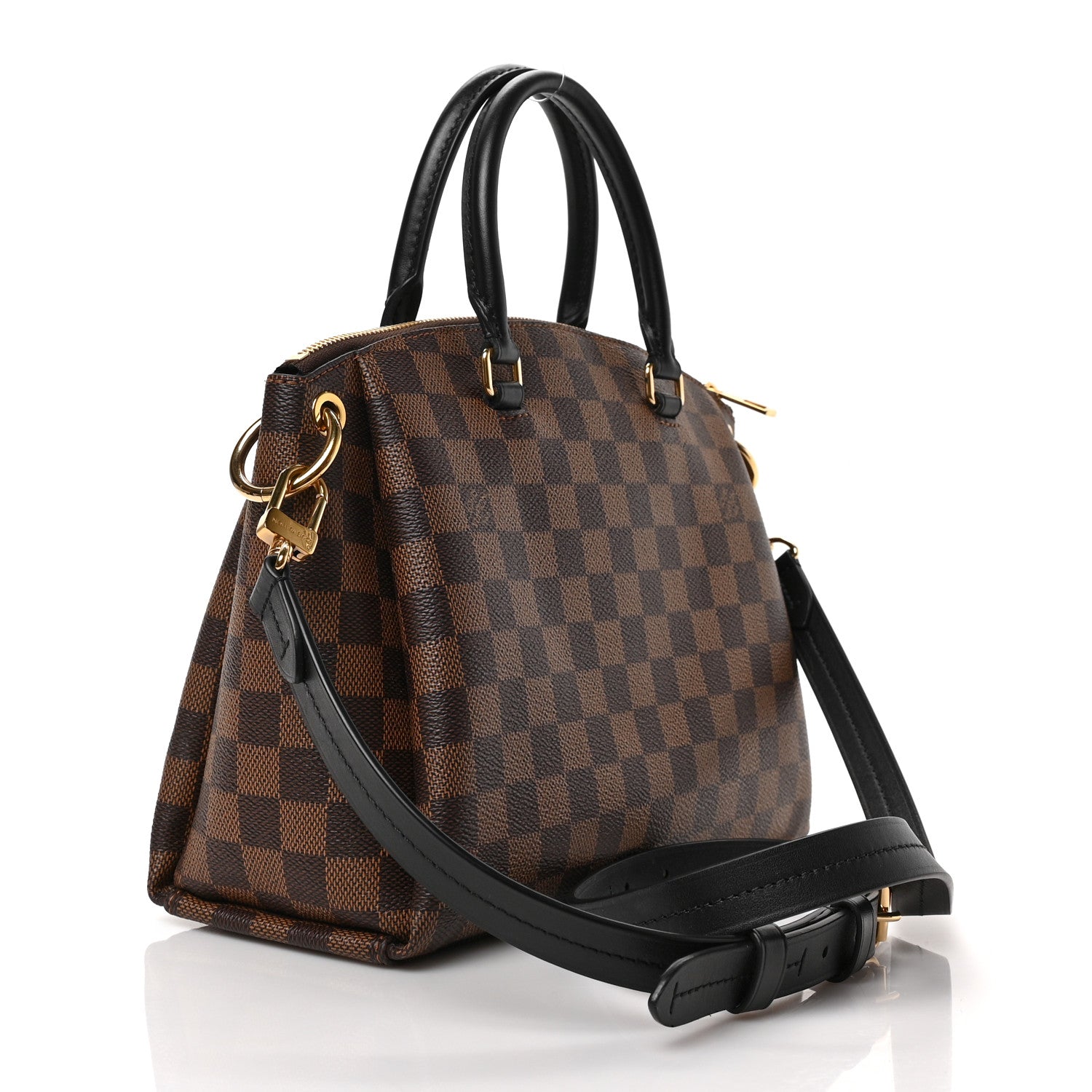 Louis Vuitton Damier Ebene Odeon Tote PM Black 3 of 8