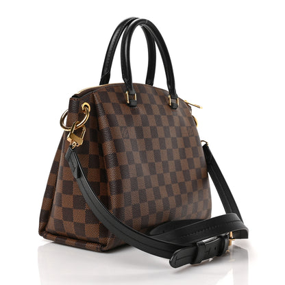 Louis Vuitton Damier Ebene Odeon Tote PM Black 3 of 8