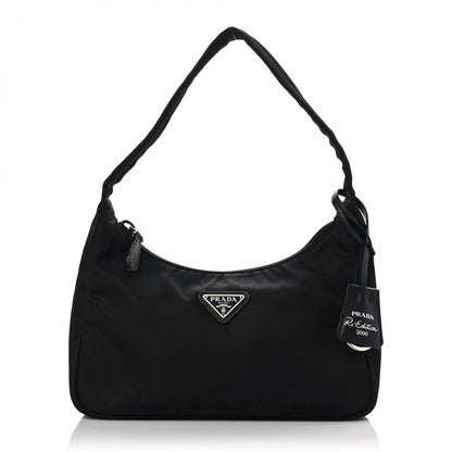 Prada Tessuto Nylon Mini Re-Edition 2000 Bag Black 1 of 14