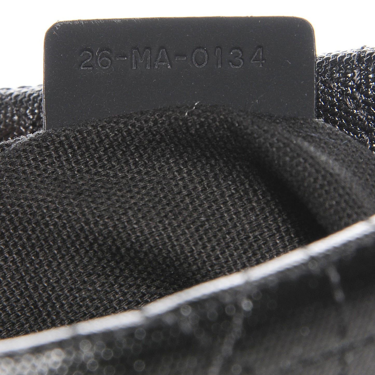 Coated Canvas Cannage Panarea Clutch Black