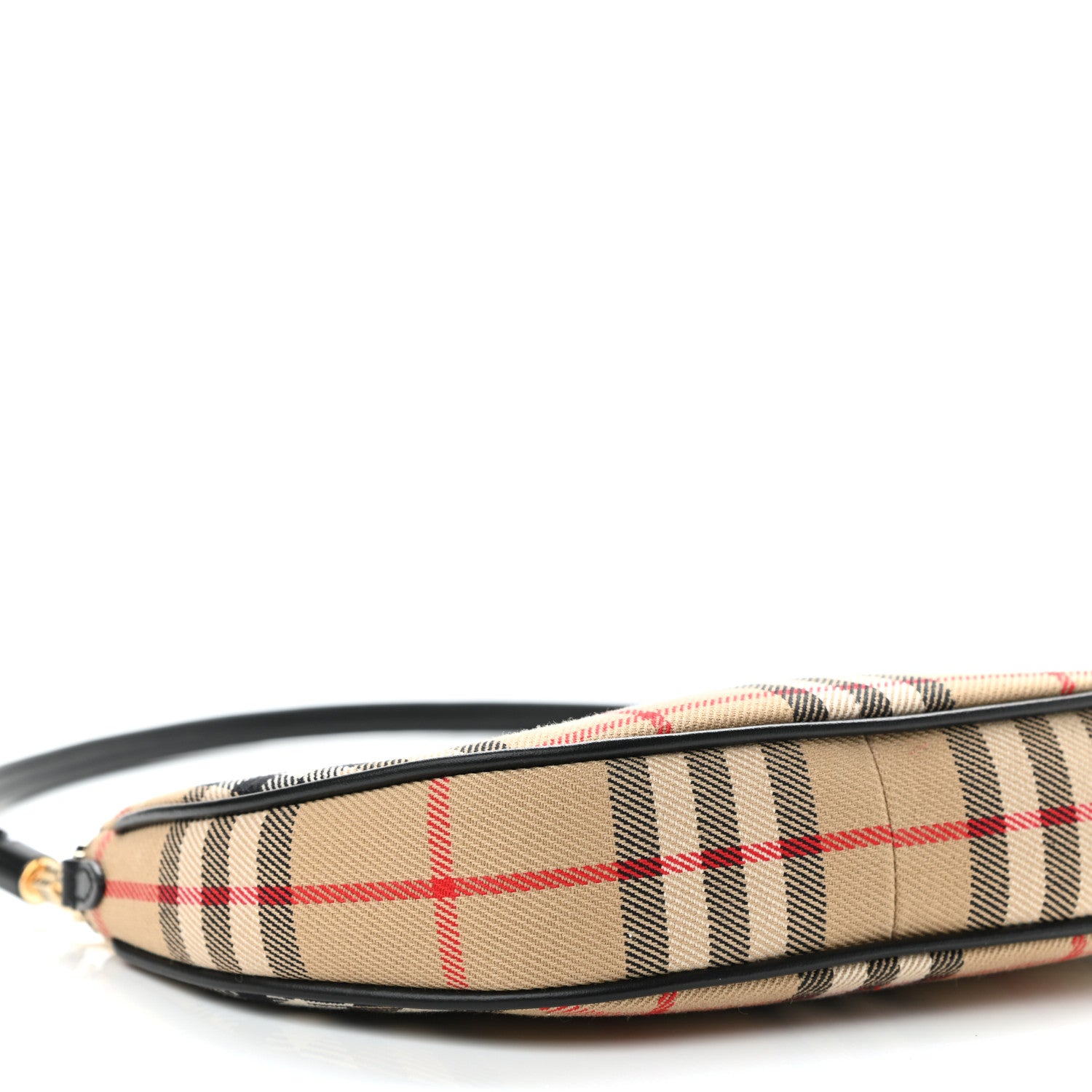 Burberry Vintage Check Calfskin Olympia Pouch Archive Beige 7 of 8