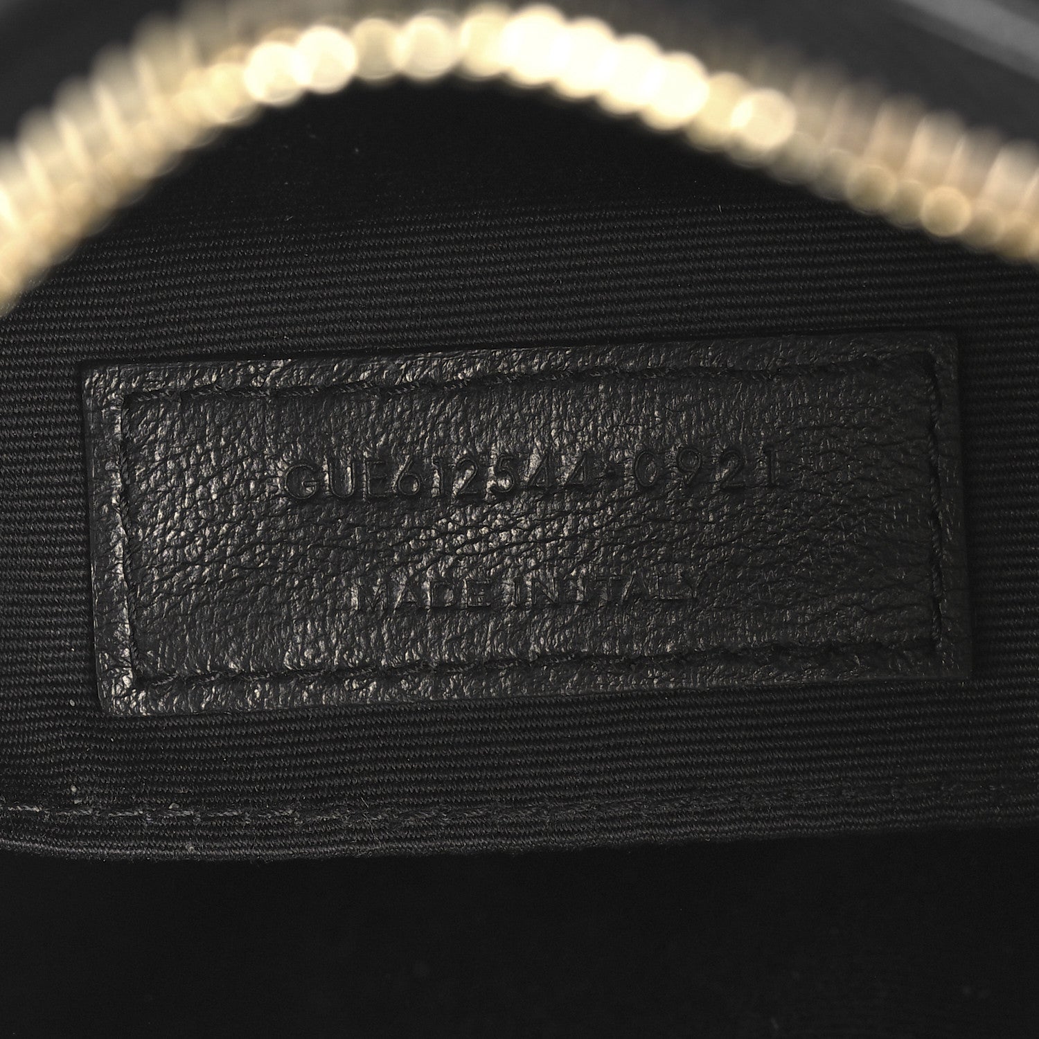 Saint Laurent Calfskin Matelasse Monogram Lou Camera Bag Black 7 of 10