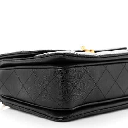 Chanel Caviar Quilted Coco First Flap Black 9 of 11