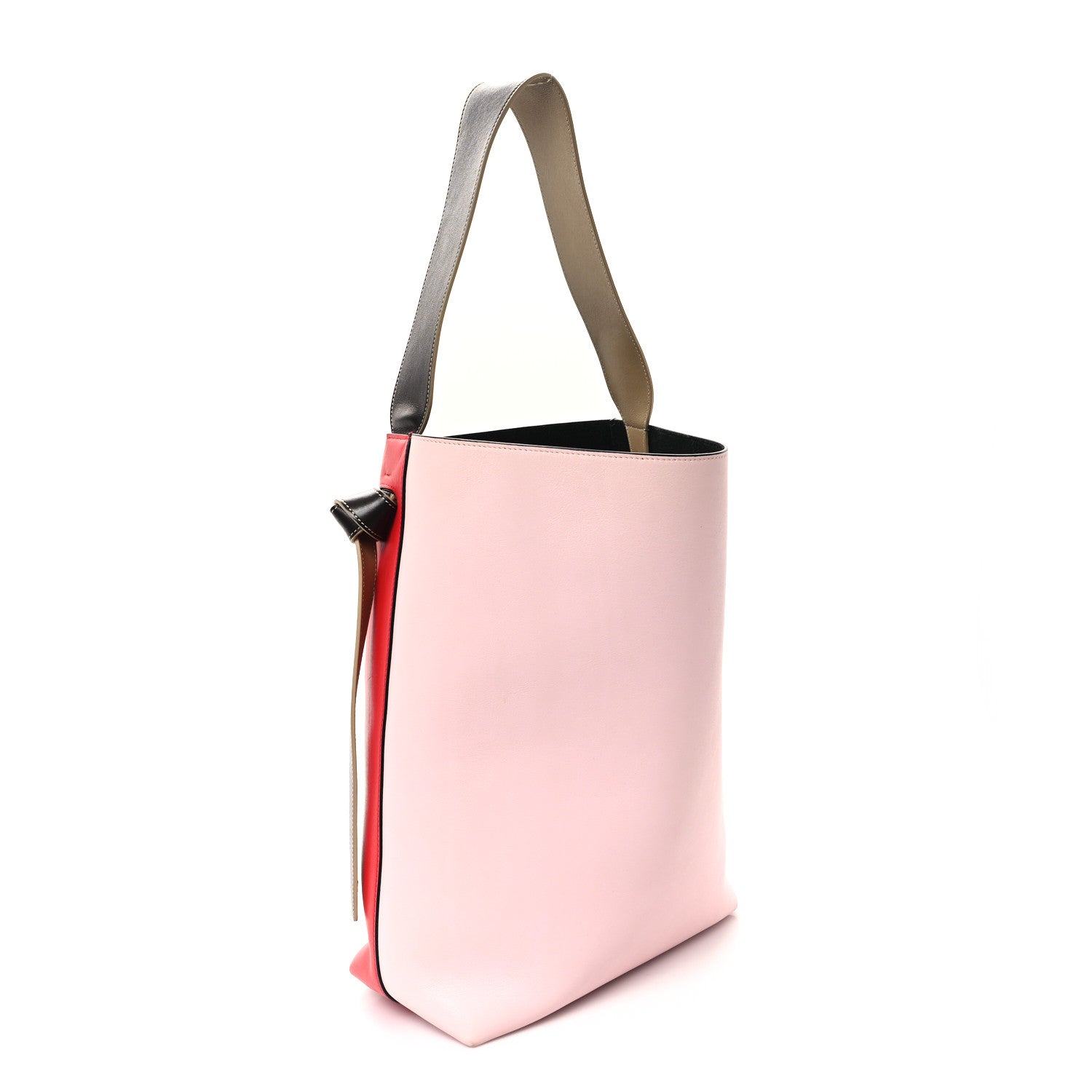 Celine Shiny Smooth Calfskin Small Twisted Cabas Chili Pale Pink 4 of 12