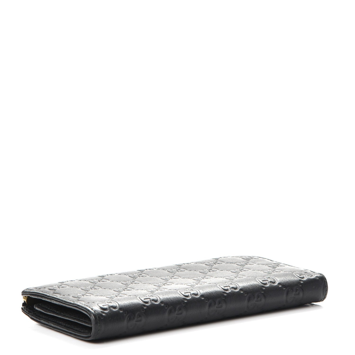 Gucci Guccissima Donna Long Wallet Black 4 of 9