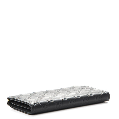 Gucci Guccissima Donna Long Wallet Black 4 of 9