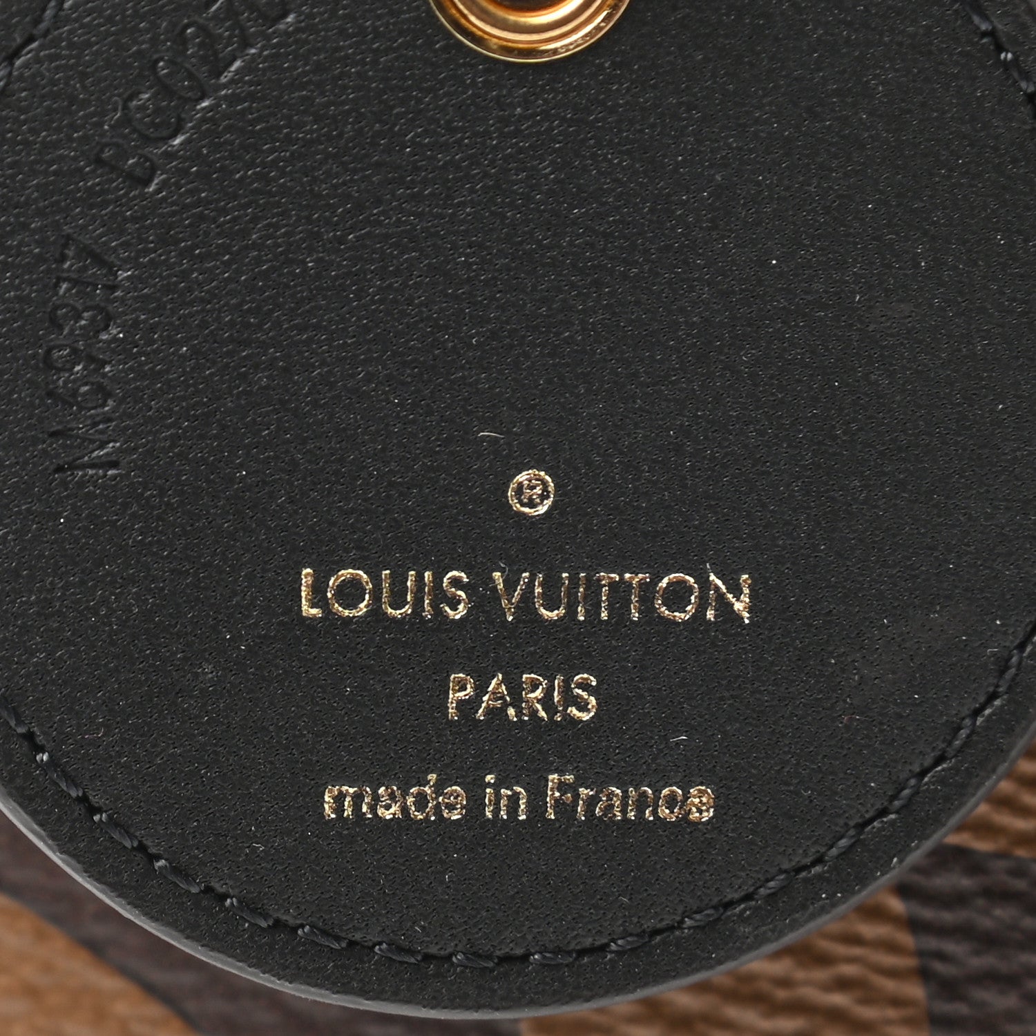 Louis Vuitton Monogram Reverse Key Holder Bag Charm 4 of 4