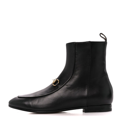 Gucci Malaga Kid Womens Jordaan Ankle Boots 39 Black 1 of 9