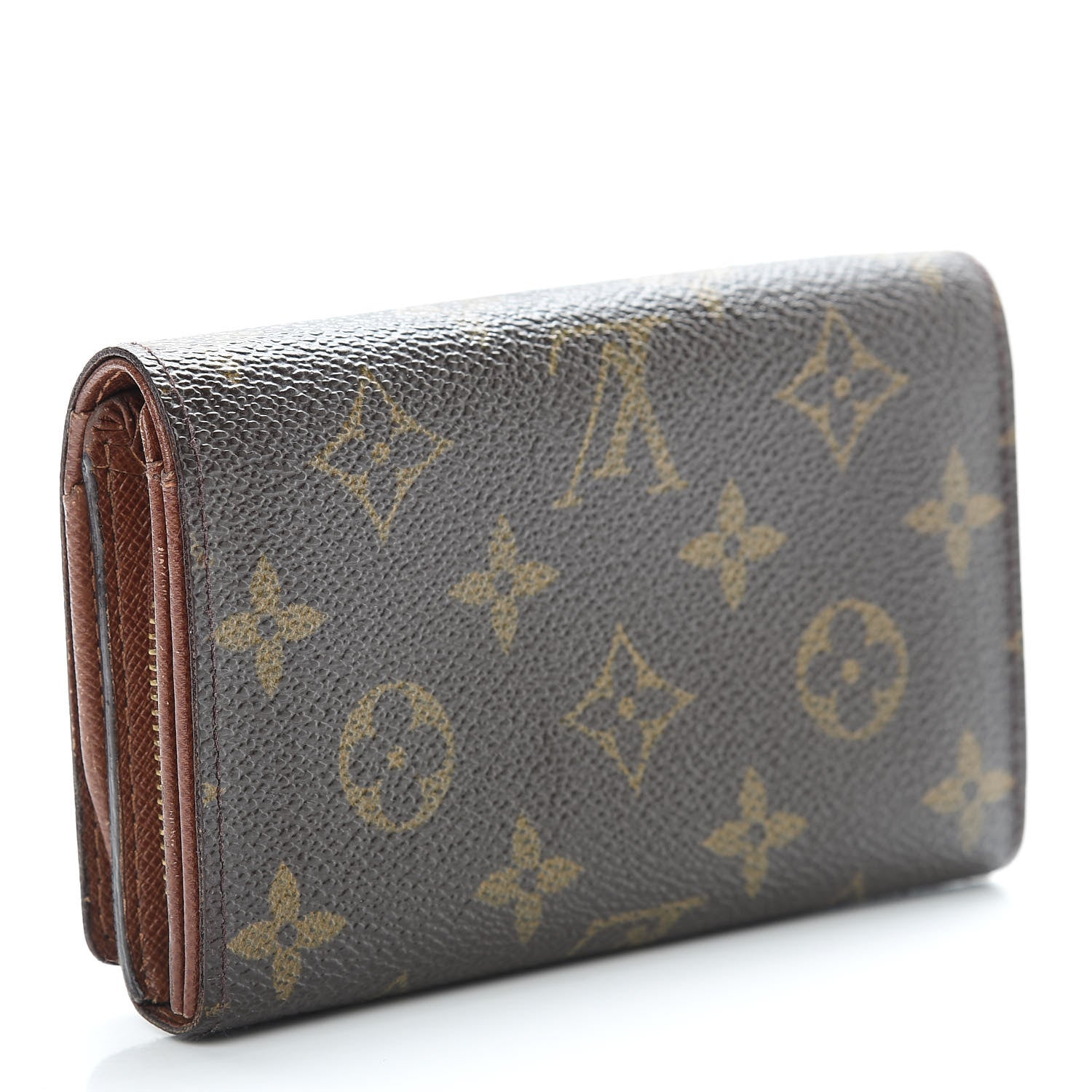 Louis Vuitton Monogram Porte-Monnaie Billets Tresor Wallet 3 of 14