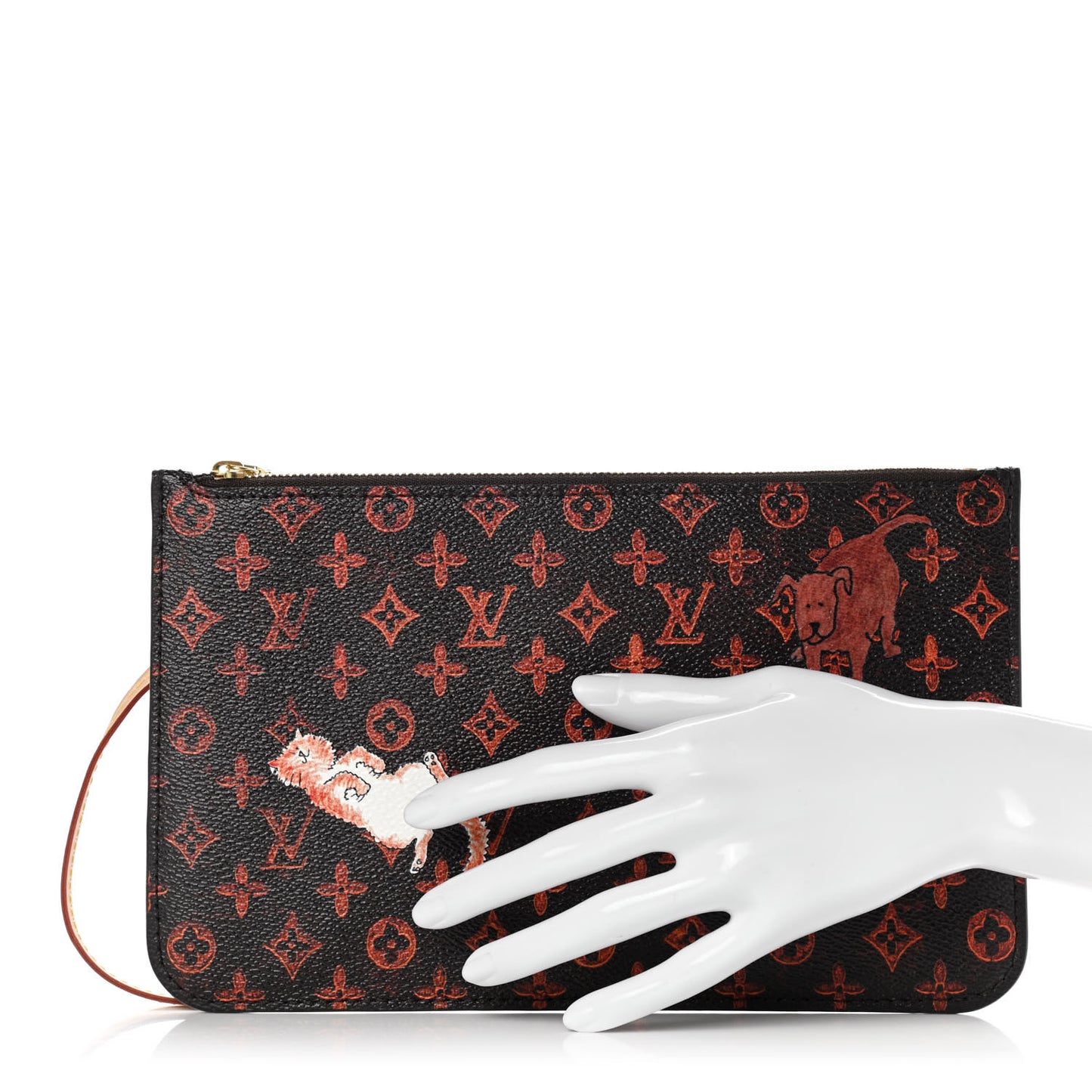 Catogram Neverfull MM GM Pochette Marron