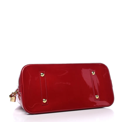 Louis Vuitton Vernis Alma GM Pomme D'Amour 4 of 11