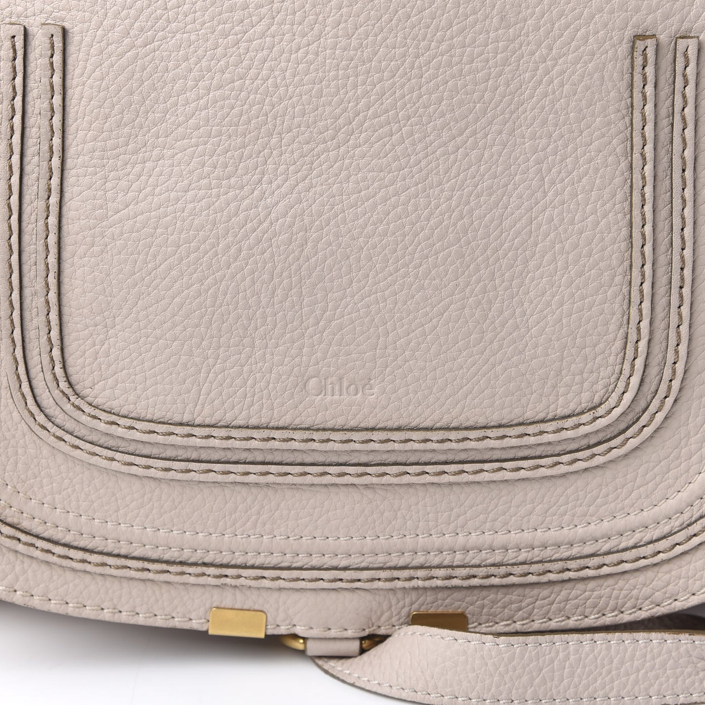 Calfskin Medium Marcie Satchel Abstract White