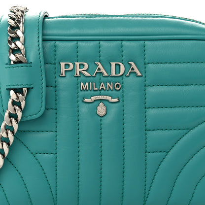 Prada Soft Calfskin Diagramme Crossbody Bag Giada 8 of 10