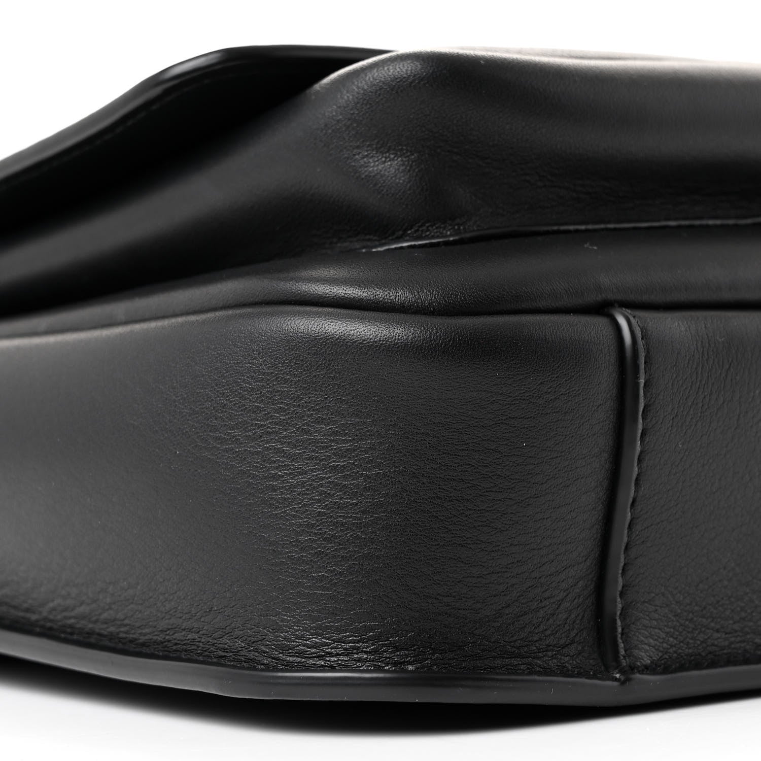 Saint Laurent Grained Calfskin Monogram Niki Satchel Black 9 of 11