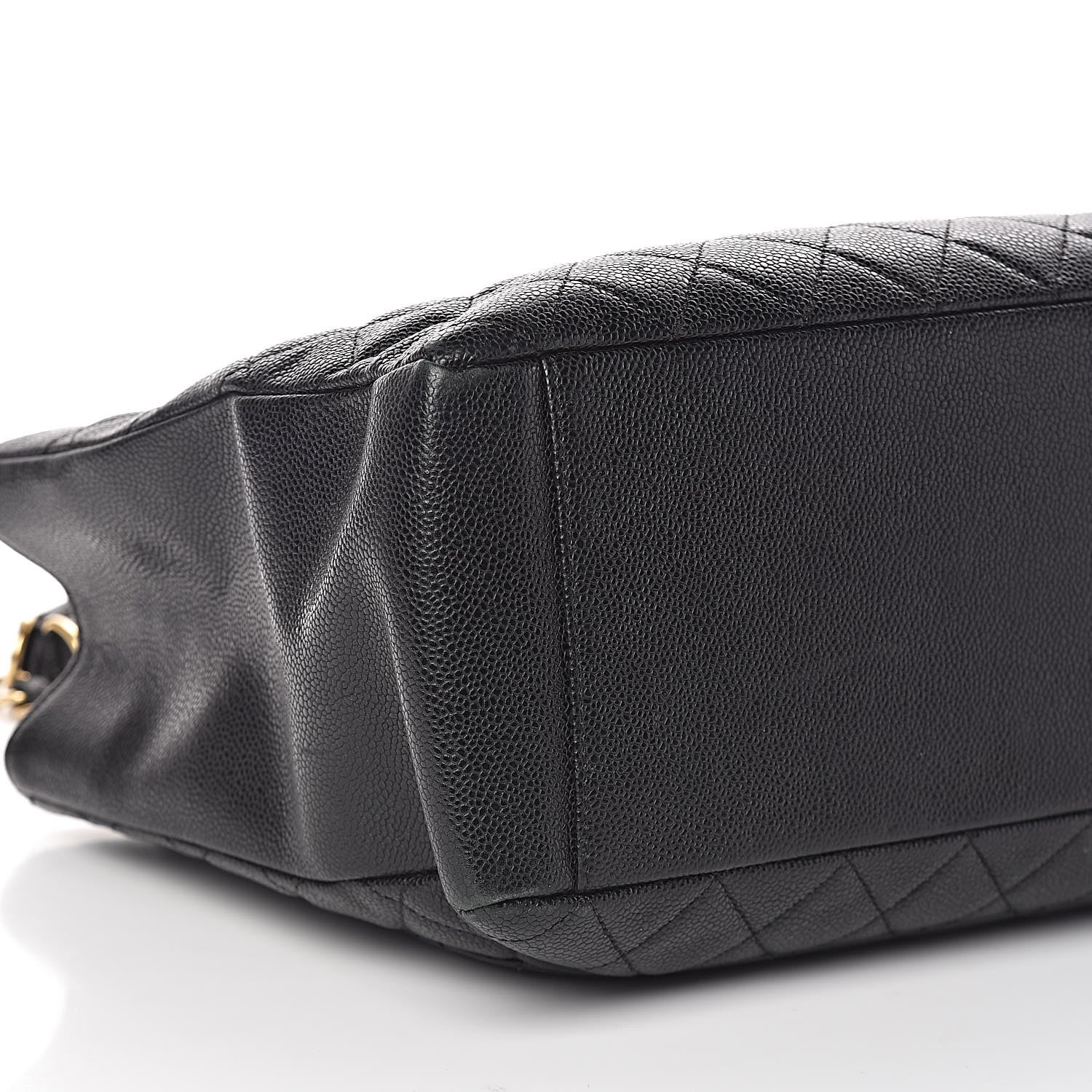 Chanel Caviar Quilted Grand Shopping Tote GST Black 8 of 9