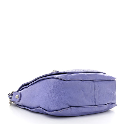 Balenciaga Agneau Giant 12 Silver Hardware Neo Folk Messenger Mauve 5 of 12