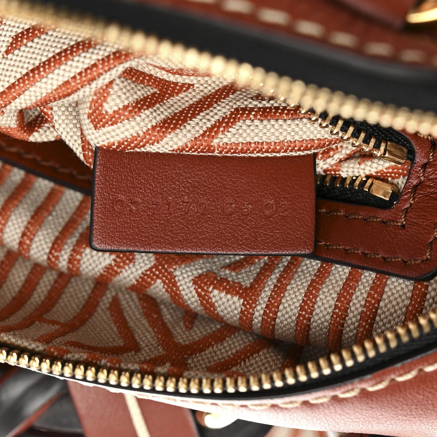 Calfskin Small Daria Sepia Brown