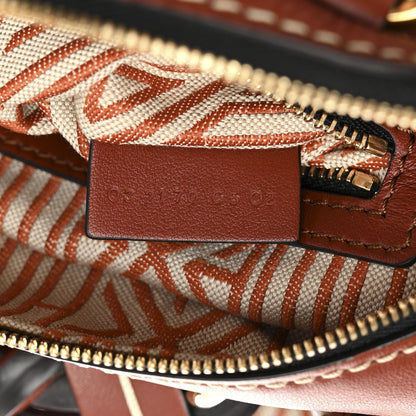 Chloe Calfskin Small Daria Sepia Brown 8 of 11