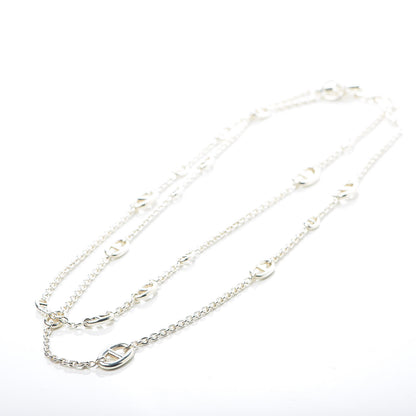 Hermes Sterling Silver Farandole Necklace 160 5 of 6
