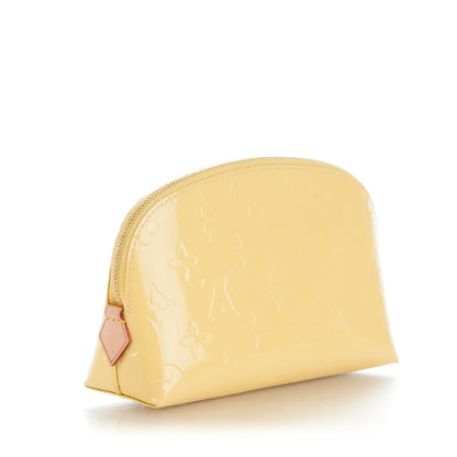 Louis Vuitton Vernis Cosmetic Pouch Citrine 3 of 11