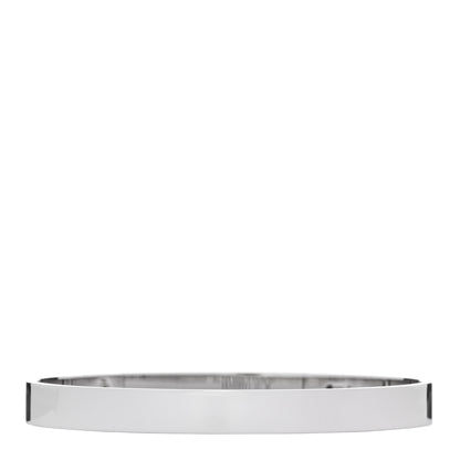 Hermes 18K White Gold Diamond PM Collier De Chien Bracelet SH 2 of 4