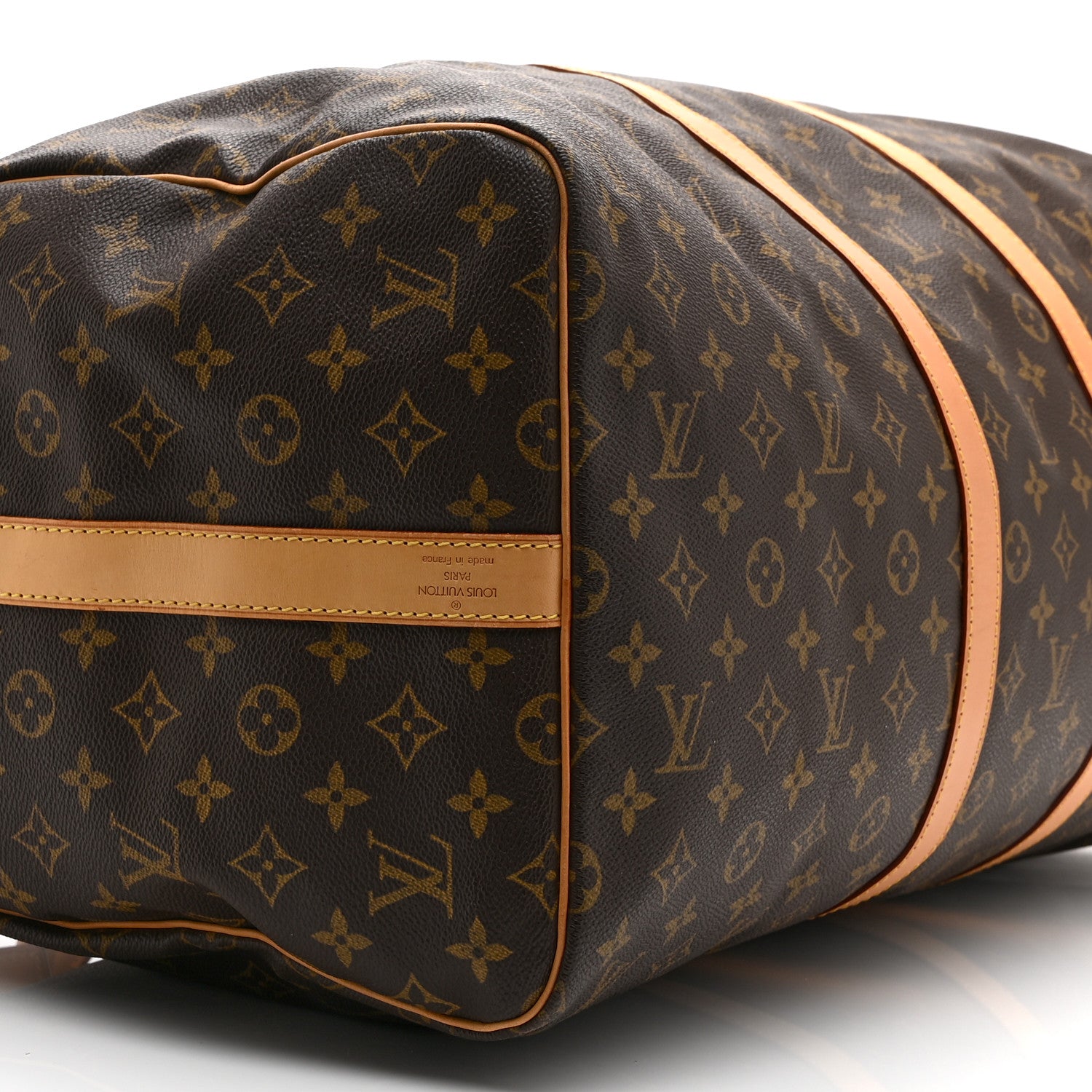 Louis Vuitton Monogram Keepall Bandouliere 55 8 of 9