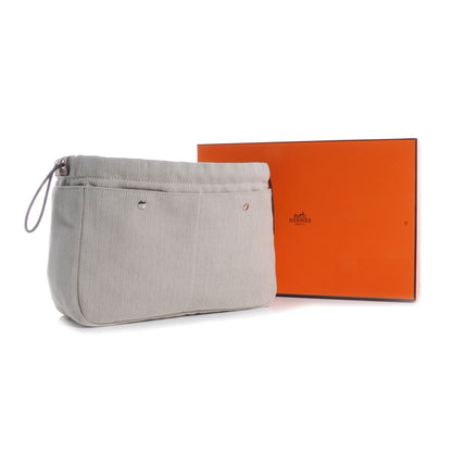 Hermes Canvas Barenia Fourbi 30 GM Pouch Naturel Fauve 6 of 9