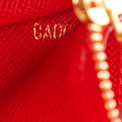 Louis Vuitton Epi Sarah Wallet Castillan Red 7 of 8
