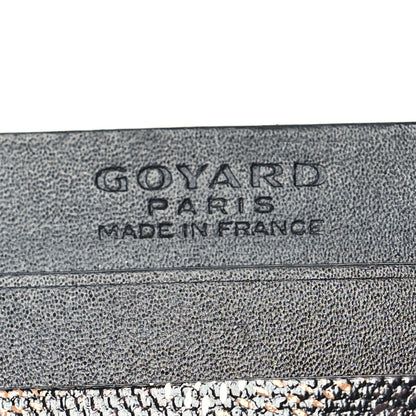 Goyard Goyardine Saint Sulpice Card Holder Black 6 of 7