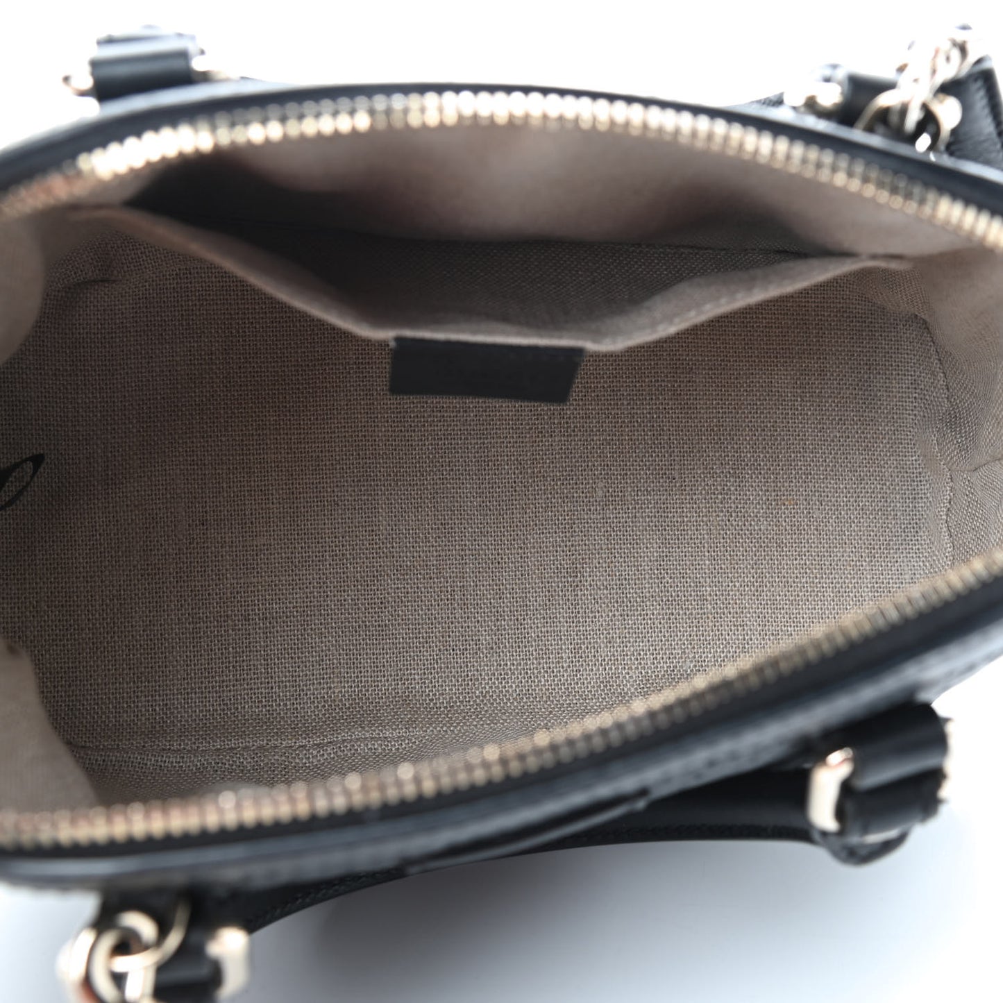 Microguccissima Mini Dome Bag Black