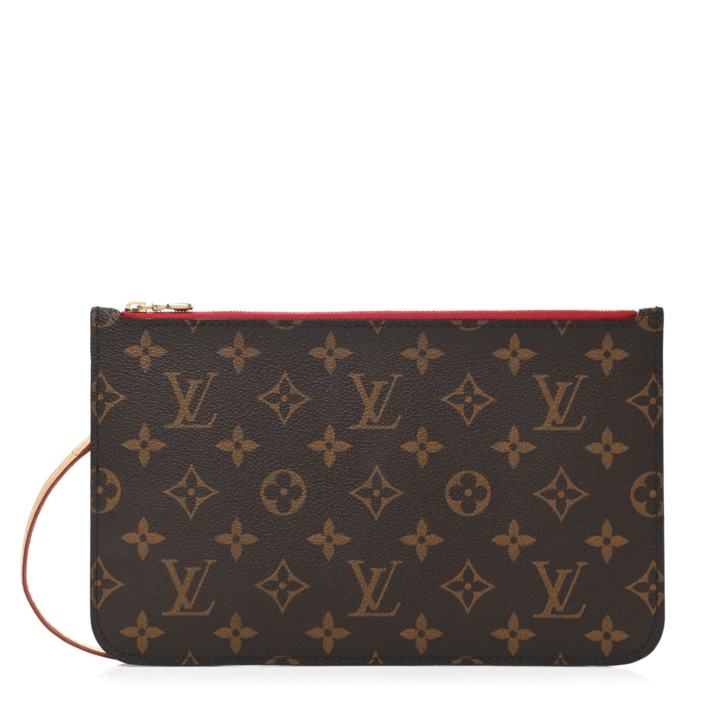 Monogram Neverfull MM GM Pochette Cherry