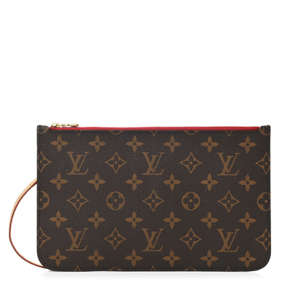Louis Vuitton Monogram Neverfull MM GM Pochette Cherry 1 of 6