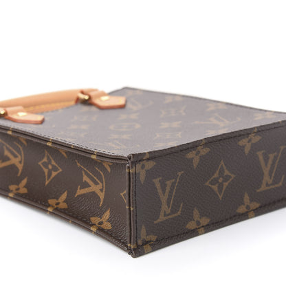 Louis Vuitton Monogram Petit Sac Plat 5 of 10