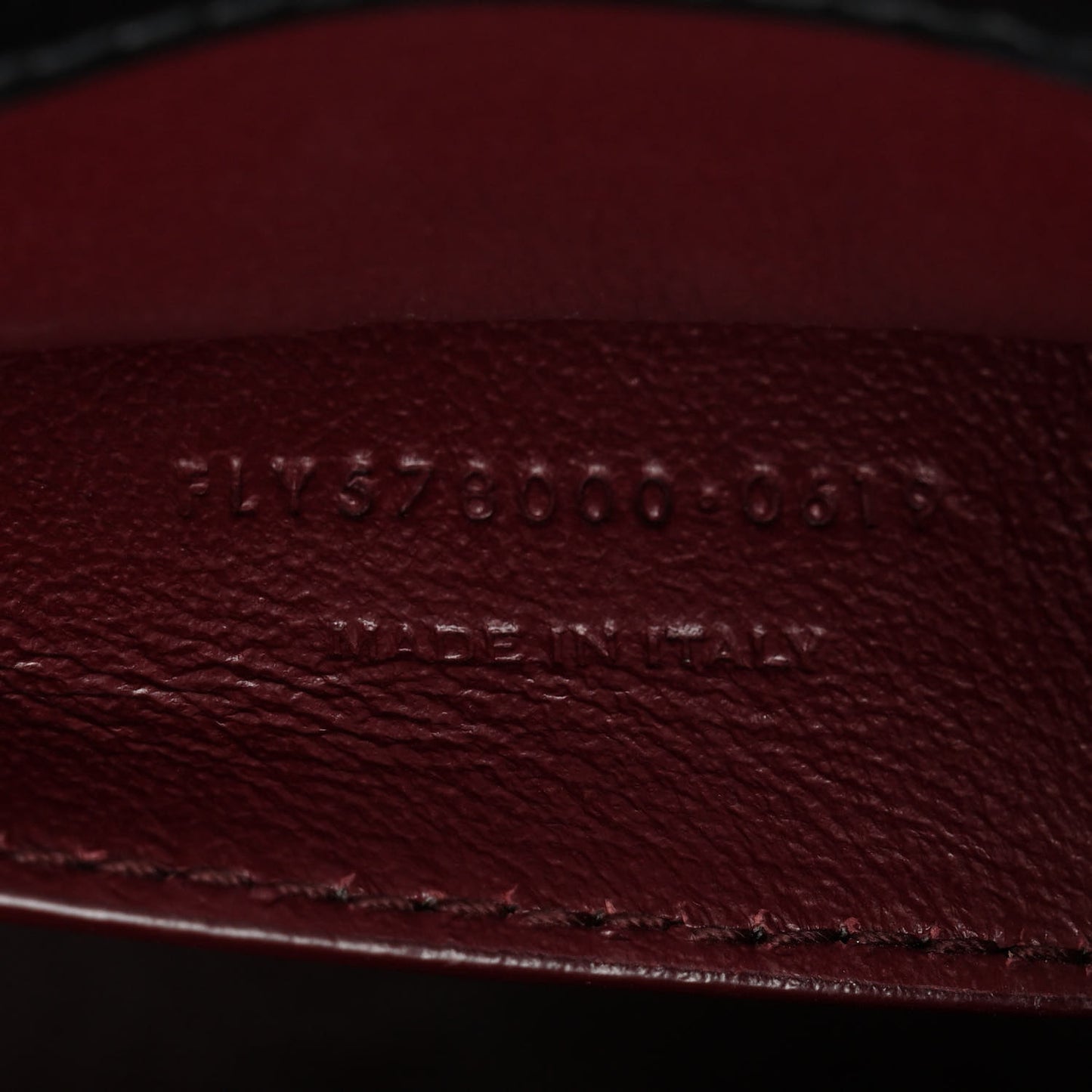 Smooth Calfskin Medium Classic Monogram Cassandra Top Handle Black Rouge Legion