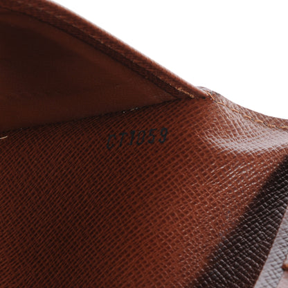 Louis Vuitton Monogram Porte Valeurs Checkbook Wallet 7 of 7