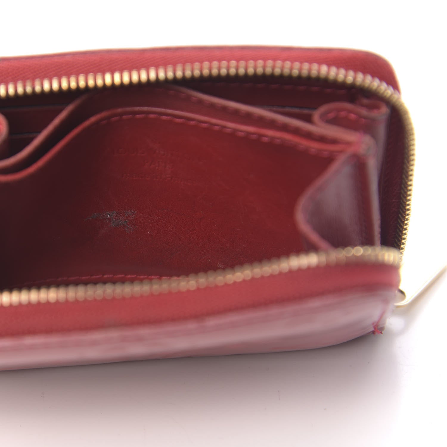 Louis Vuitton Vernis Zippy Coin Purse Pomme D'Amour 7 of 10