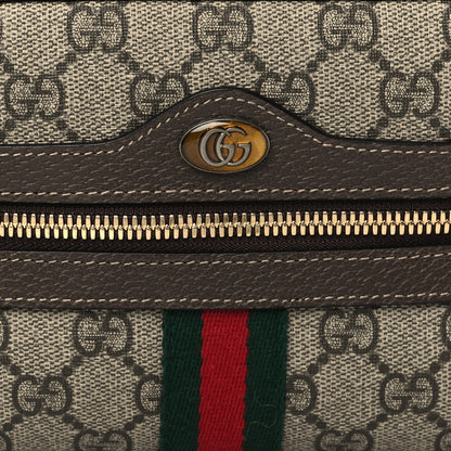 Gucci GG Supreme Monogram Web Small Ophidia Belt Bag 65 26 Dark Brown 7 of 9