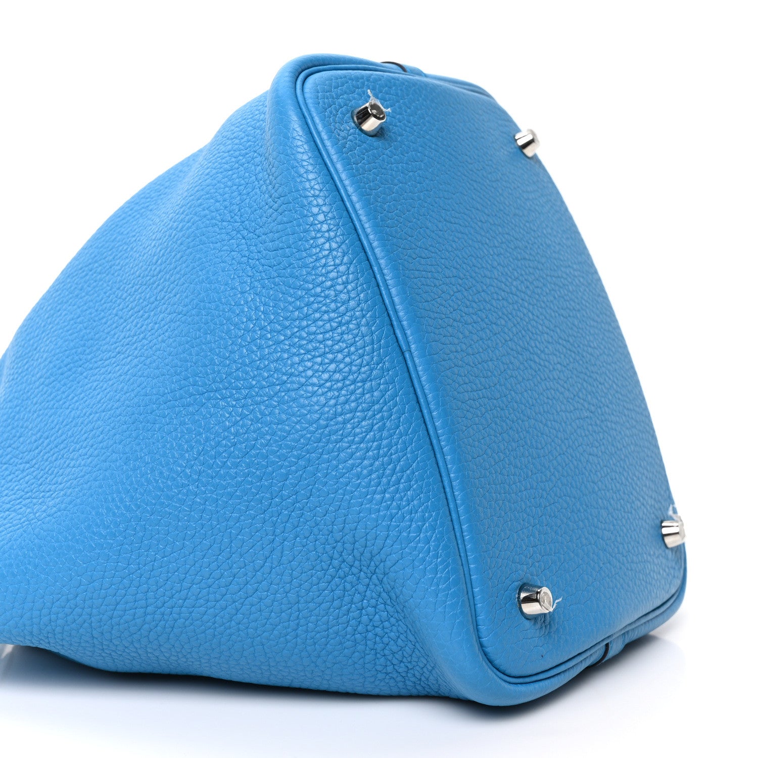 Hermes Taurillon Clemence Picotin Lock 22 MM Bleu Frida 1777820