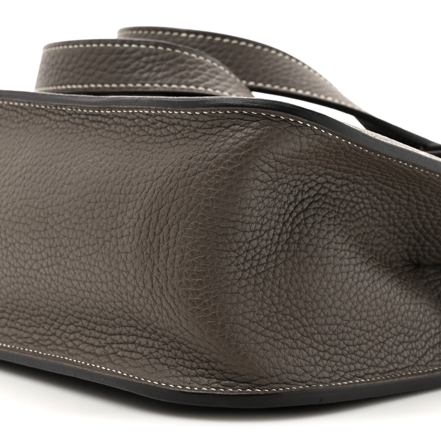 Hermes Taurillon Clemence Halzan 31 Etoupe 8 of 12