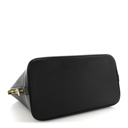 Louis Vuitton Epi Alma PM Black 4 of 9
