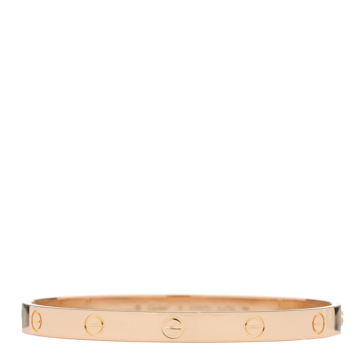 18K Pink Gold LOVE Bracelet 19