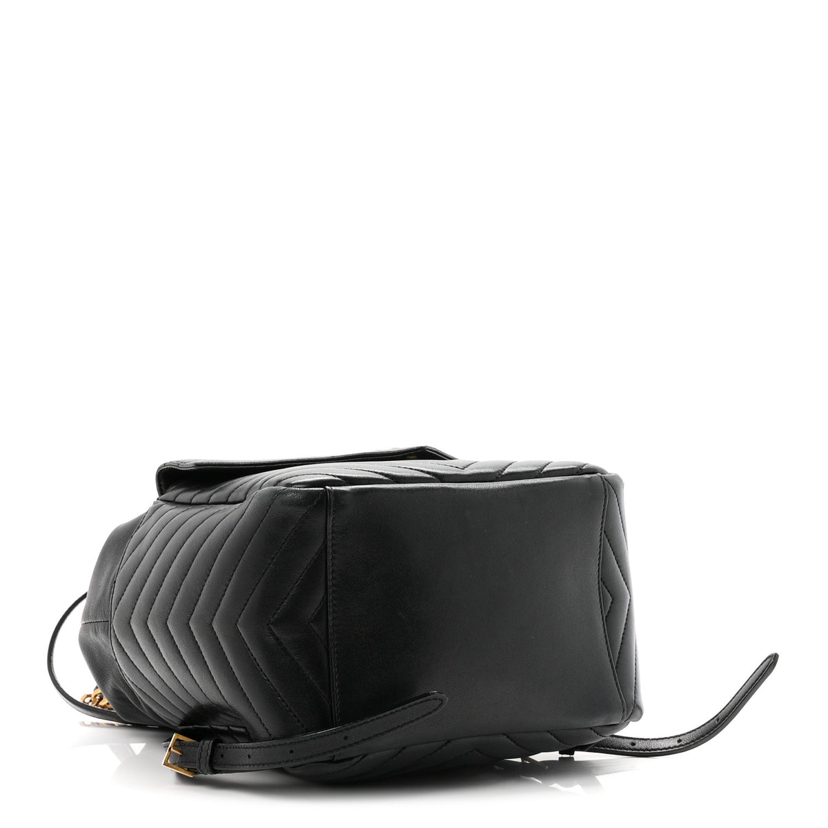 Lambskin Matelasse Monogram Joe Backpack Black